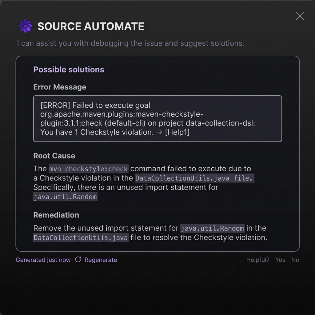 SOURCE AUTOMATE